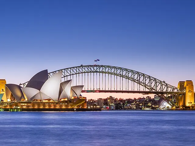Sydney Opera House and Harbour Bridge