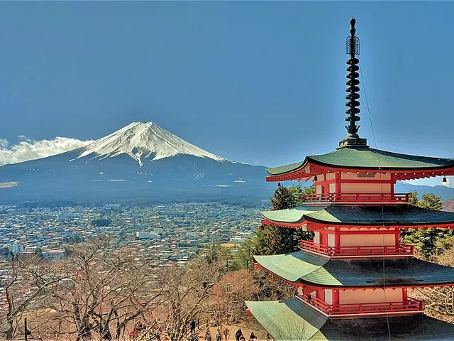 Mount Fuji and the Chureito Pagoda